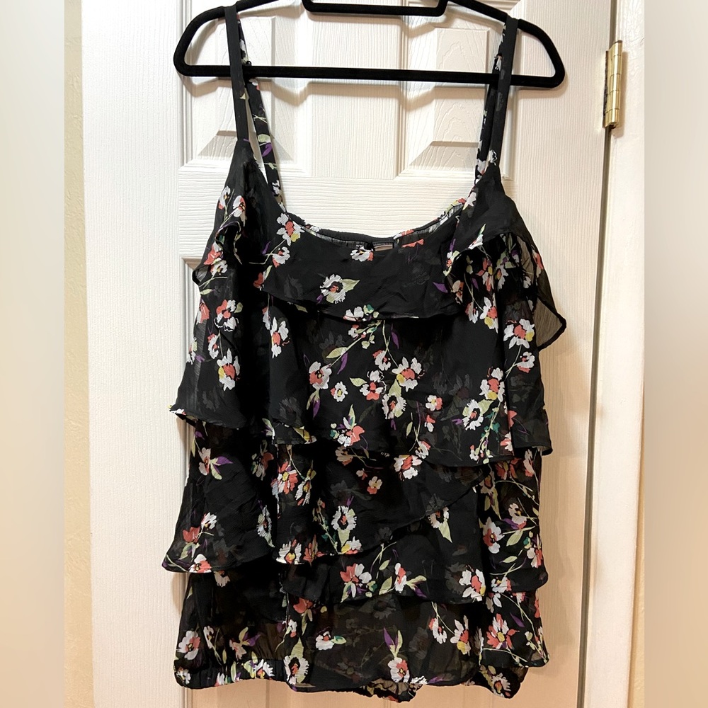 Torrid ruffle cami